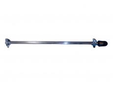 Telescopic extension rod 80/135cm for beacons - ISO 4148/4165